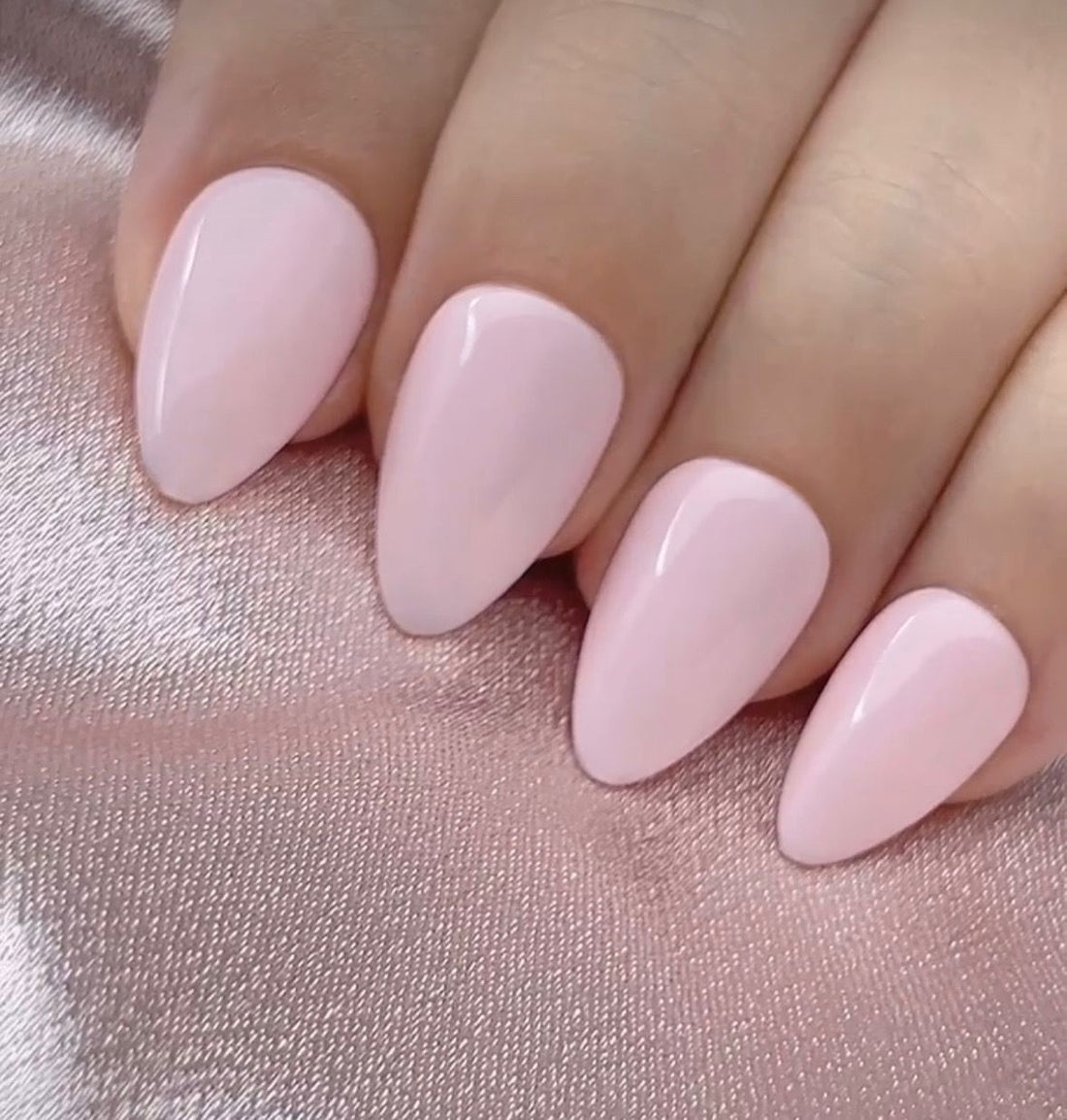 Handmade Pink Nails