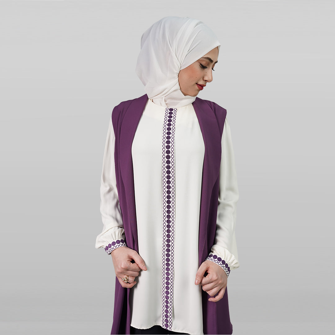 2 in1 Blouse with Vest