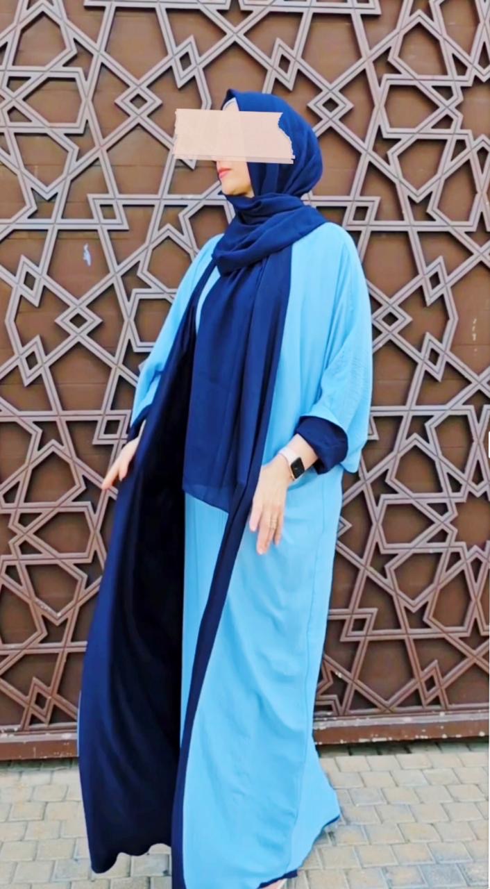 Double face abaya