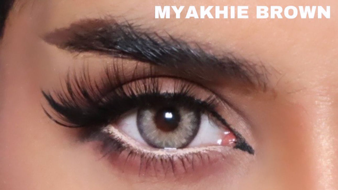 Myakhie brown lenses