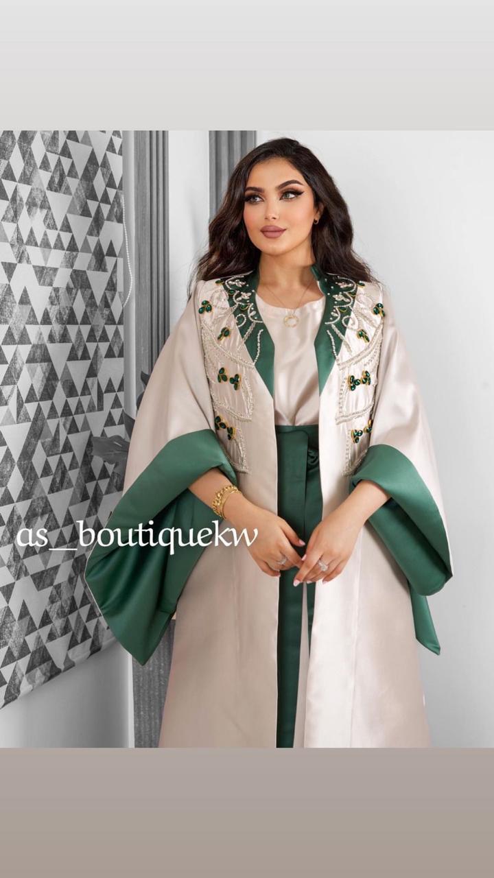 Embroidered dress with jacket - Sync®