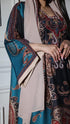 Silk Hand-Embroidery Mukhawar with shaila and belt - Sync®