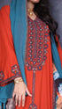 Italian Silk Hand-Embroidery Mukhawar with shaila and belt - Sync®